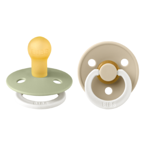BIBS Colour 2 pack Sage NIGHT/Vanilla NIGHT