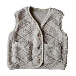 Teddy gilet Bobbi blok