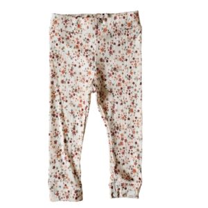 Skinny legging - Rib Boterbloem Klei Roze