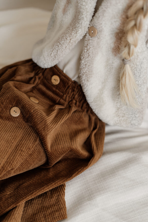 Lange rok - Rib brown