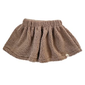 Rokje  Teddy dark beige