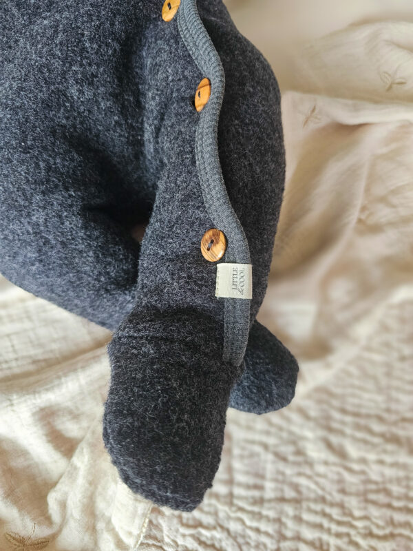 Berenpak Tommy wol dark gray - Afbeelding 2