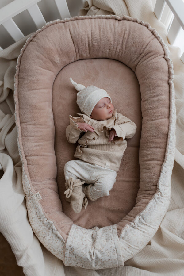 Babynestje - Bamboe flowers old pink - Afbeelding 4