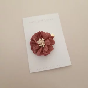Mini&loved - Wine Red Big Blossom middel (1 stuk)