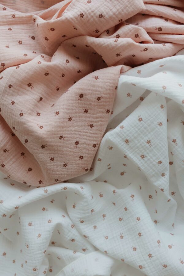 Swaddle -bloemen ecru - Afbeelding 2