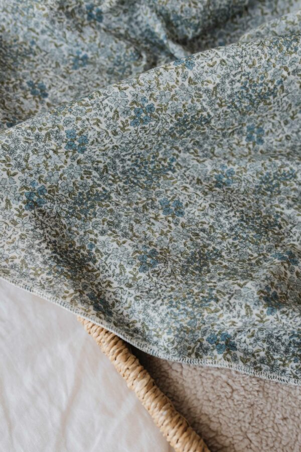 Swaddle -Green flowers - Afbeelding 2