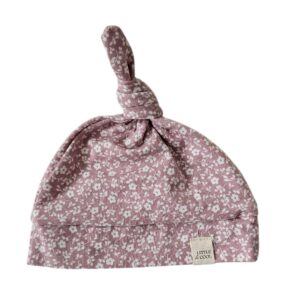 Newborn Mutsje los - flowers roze