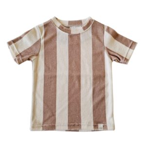 Shirt - Badstof brede streep