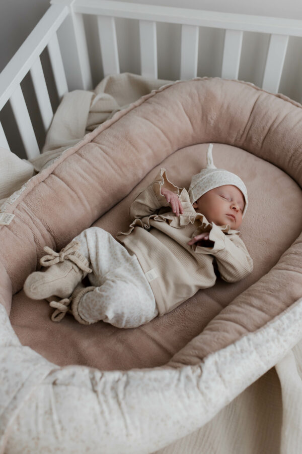 Newborn set - panter ecru - Afbeelding 3