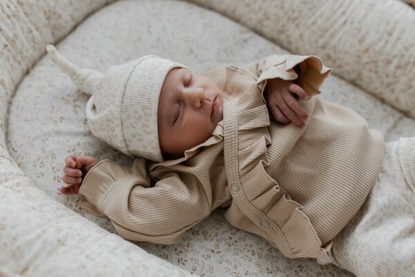 Newborn set - panter ecru - Afbeelding 4