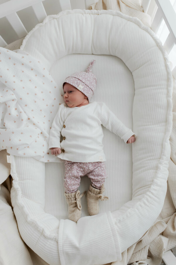 Newborn set - flowers roze - Afbeelding 3