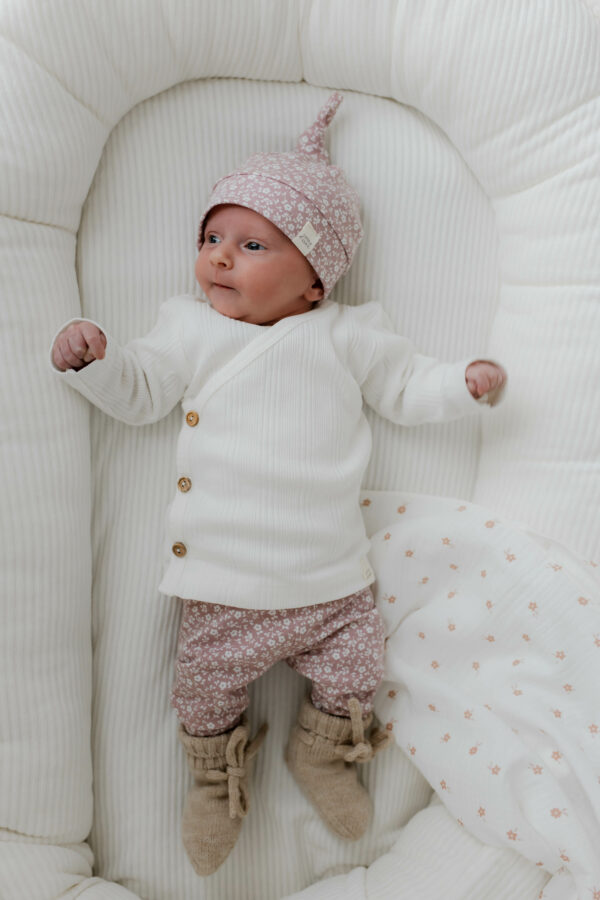 Newborn set - flowers roze - Afbeelding 5