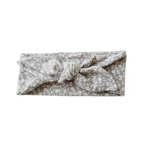 Haarband Breed - flower beige