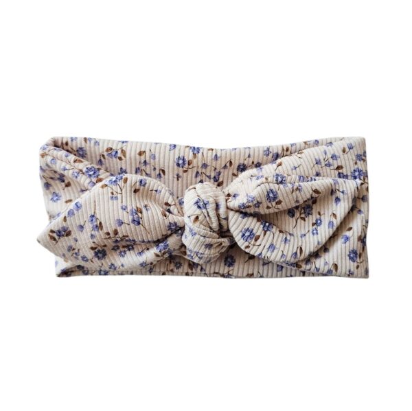 Haarband Breed - mini flower blue