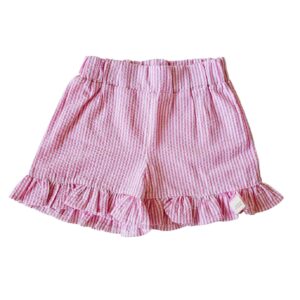 Short -  Linn streepjes pink