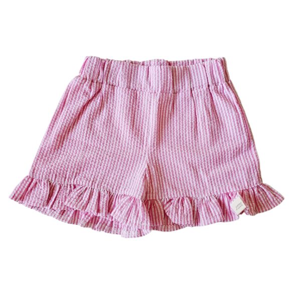 Short -  Linn streepjes pink