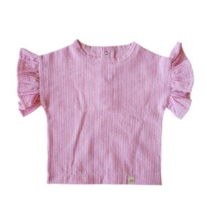 Shirt lott streep pink