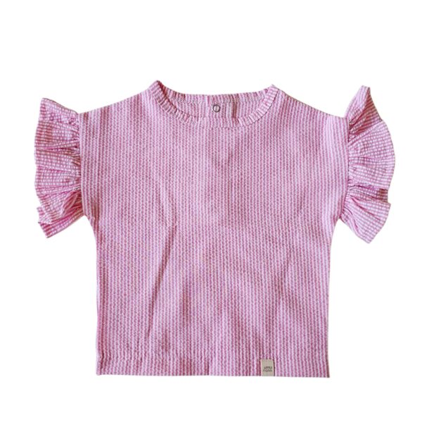 Shirt lott streep pink