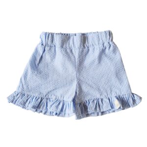 Short -  Linn streepjes baby blue