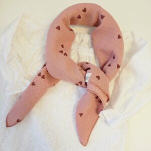 sjaaltje hartjes pink