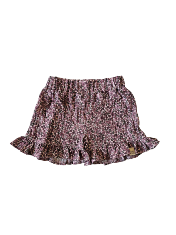 Short - Linn Lieve Kleine Bloemen Framboos