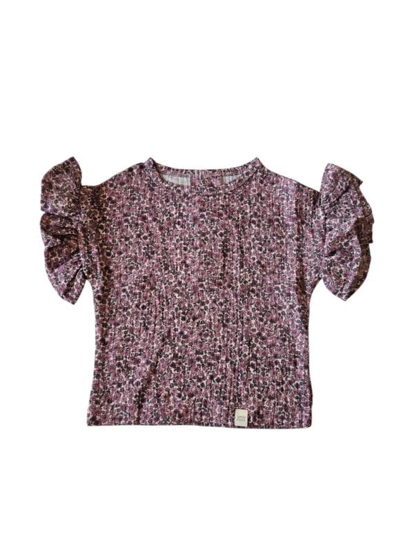 Shirt lott Lieve Kleine Bloemen Framboos