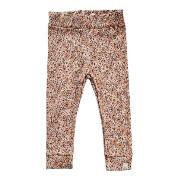 Skinny legging - Winter Bloem Cacao
