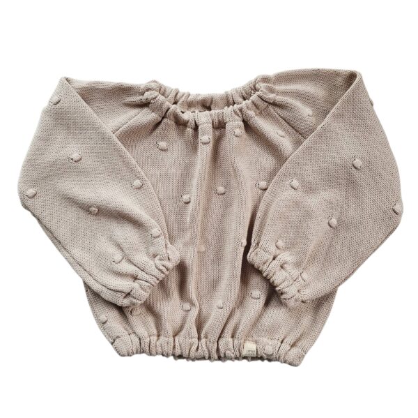 Ballon trui beige