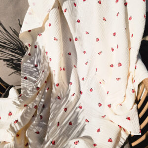 XL Beach Swaddle - Lieveheersbeestjes