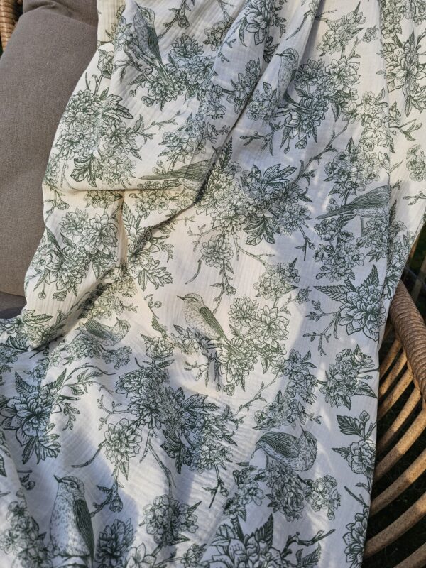 XL Beach Swaddle - vogels green