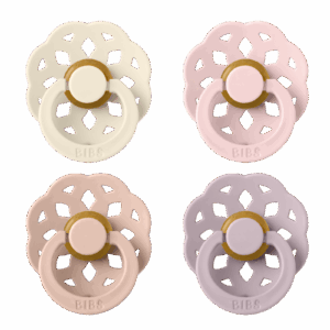 BIBS Boheme 4 pack Ivory/Blush/Blossom/DuskyLilac