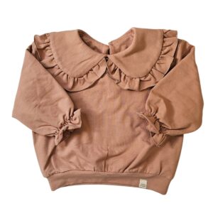 MOM Sweater Roesel kraag old perzik
