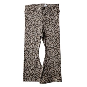 Flared - panter dark beige