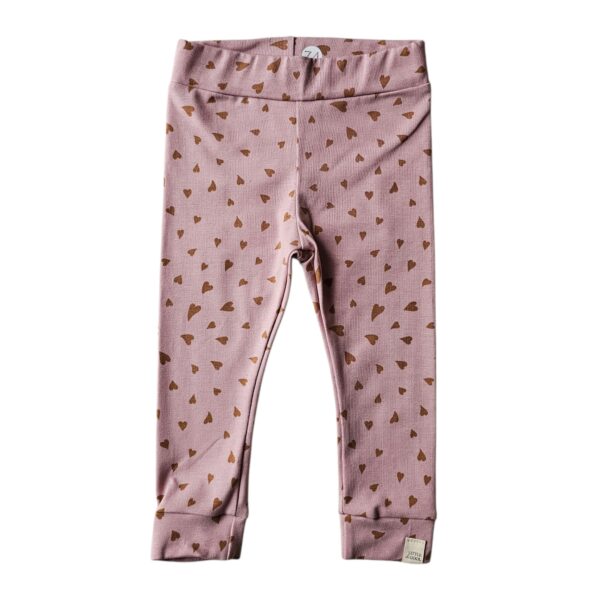 Skinny legging -hartjes mix