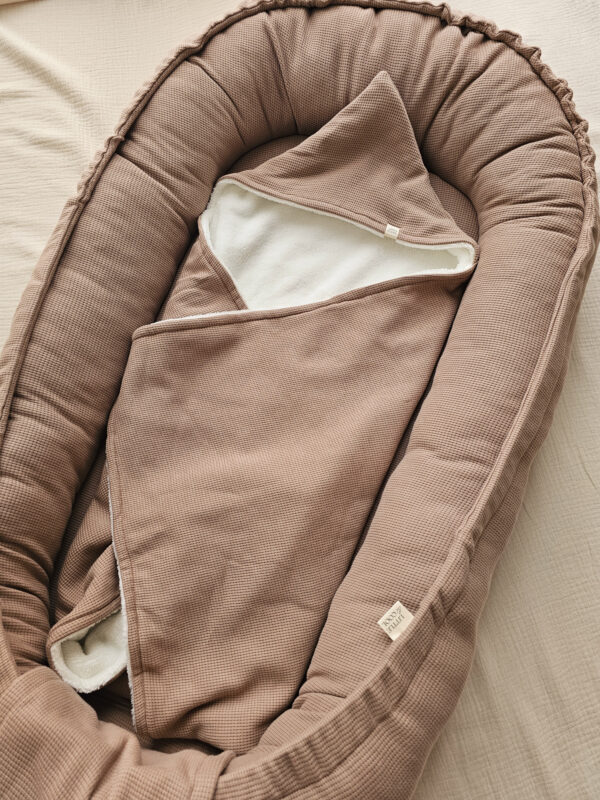 Babynestje - Wafel taupe - Afbeelding 2