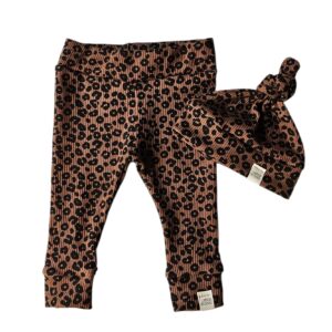 Newborn set -  Rib panter bruin
