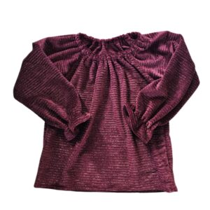 Blouse Jasmijn red gliter