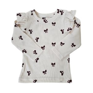 Longsleeve - RUFFLE Rib strik