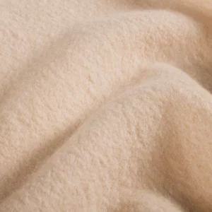 Wieg-/ledikantdeken Wol beige zalm