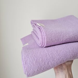 Wieg-/ledikantdeken Wol lila