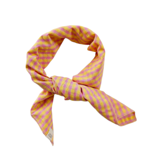 sjaaltje bokjes roze geel