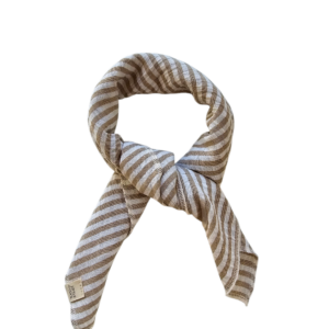 sjaaltje streepjes beige