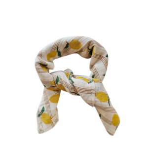 sjaaltje streepjes citroen