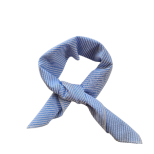 sjaaltje streepjes baby blauw