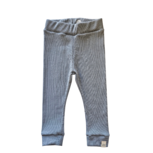 Skinny legging -rib staalblauw