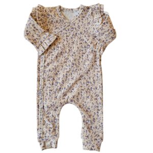 Boxpakje Jill - Ruffel blauw mini flowers