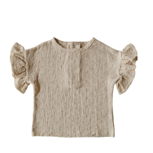 Shirt lott broderie mini beige