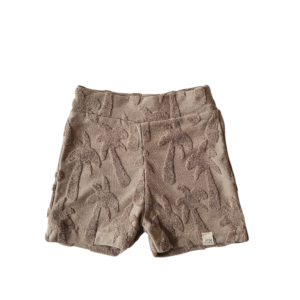 Korte broek - badstof palmboom