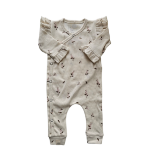 Boxpakje Nikki - Ruffel  Roze Klassieke Bloem