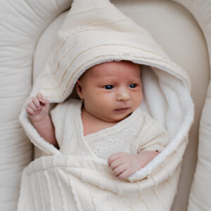 Badcape/Wikkeldoek ruffel